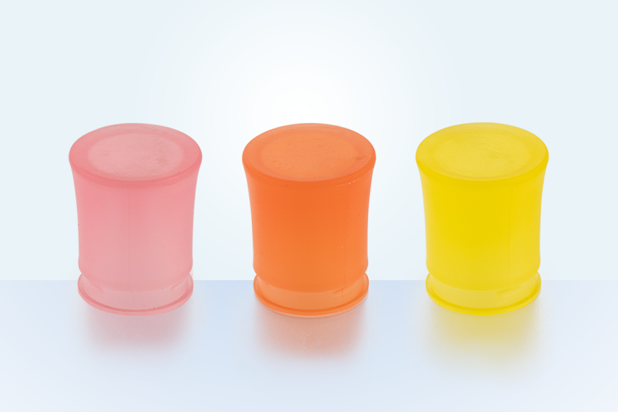 Capac cu șuruburi cu parfum colorat din plastic