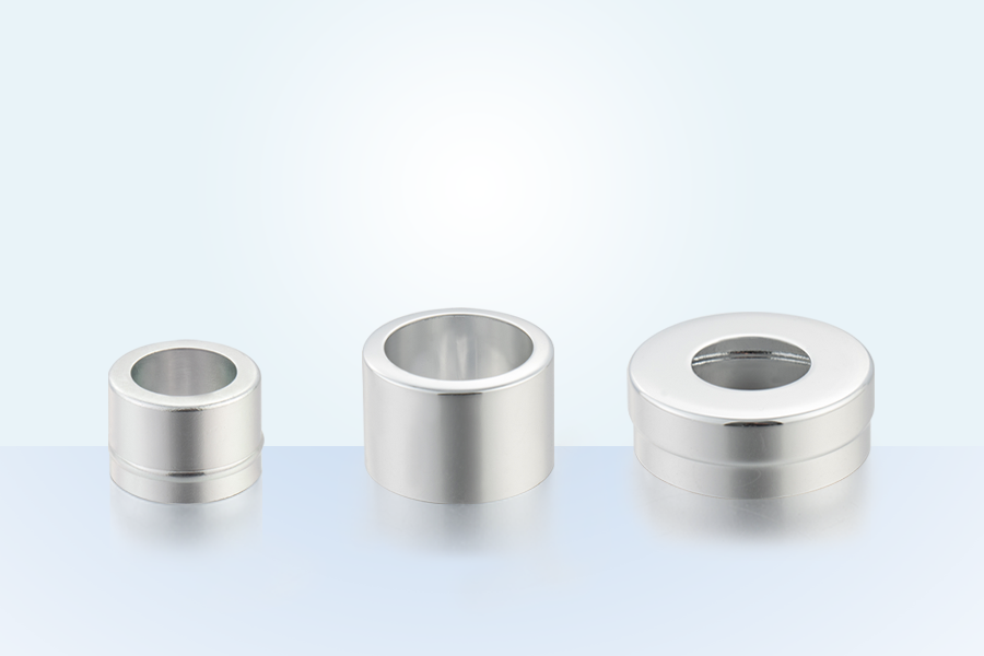 Accesorii pentru seturi cosmetice Inel de mijloc din aluminiu